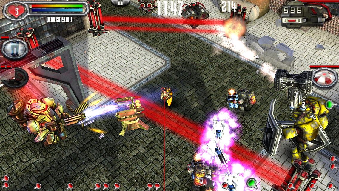 Robot Tsunami iPhone5 Screenshot